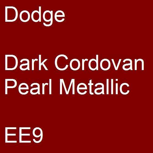 Dodge, Dark Cordovan Pearl Metallic, EE9.